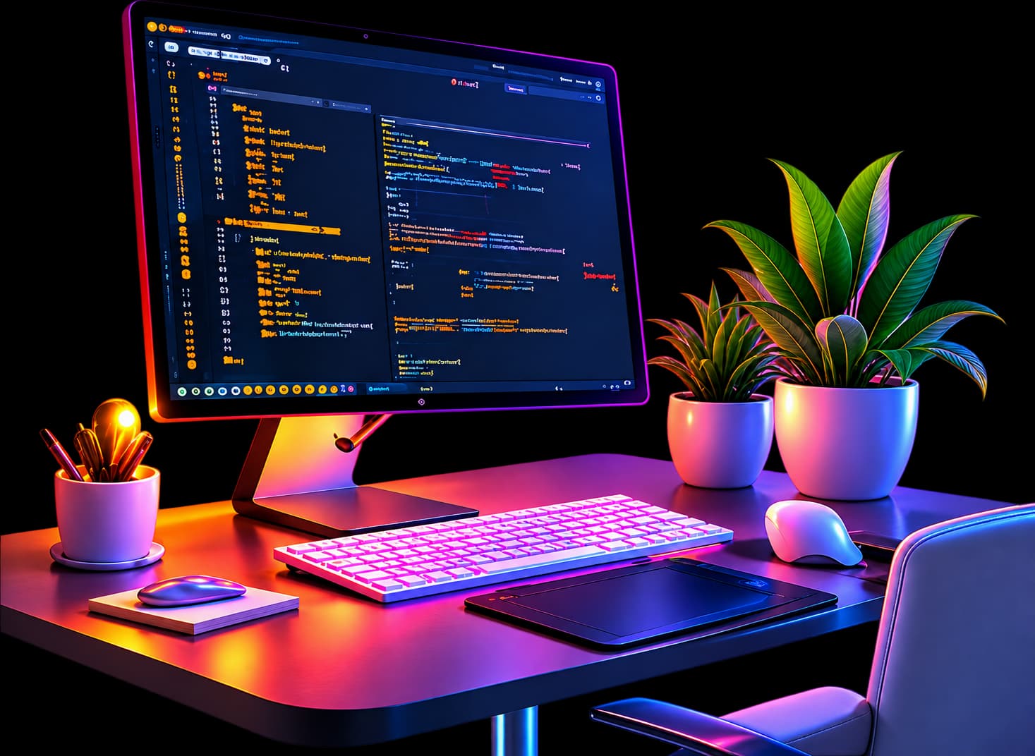 TheDevPixel developer workspace